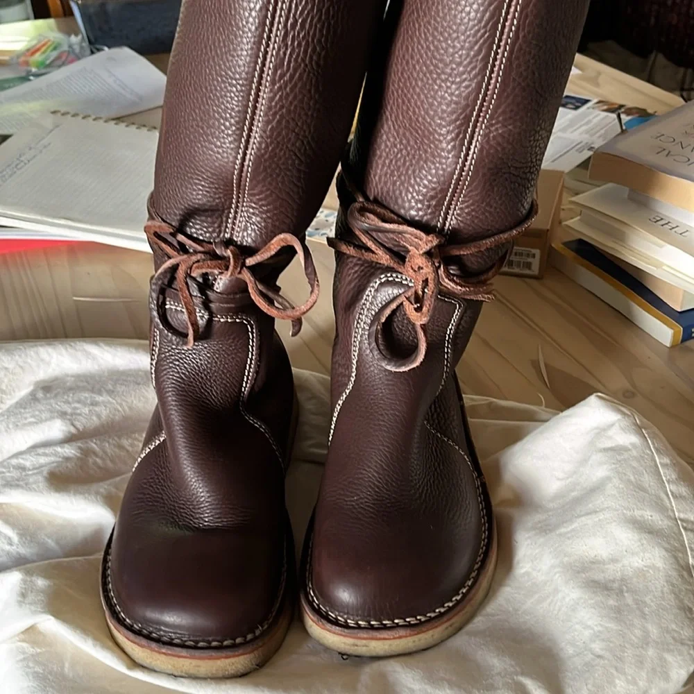 Duckfeet Silkeborg wool lined mid calf high boots - Picture 2 of 7